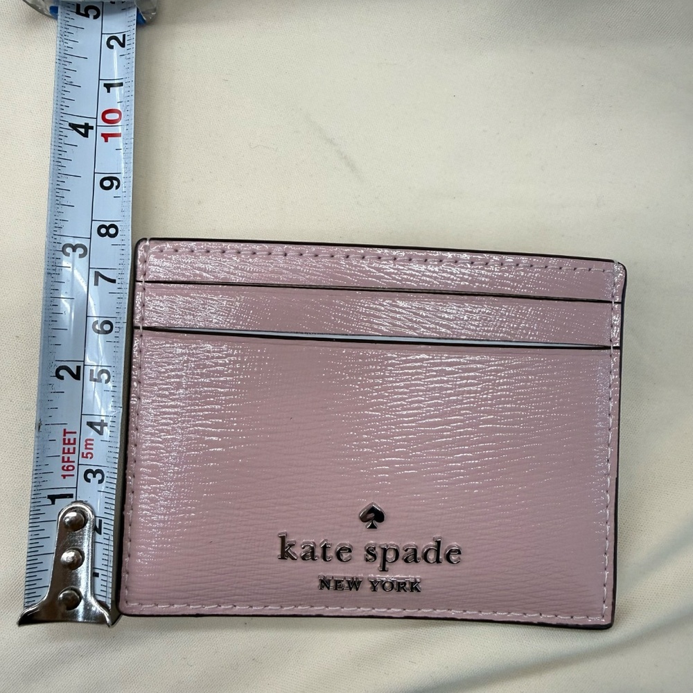 Kate Spade Pink Small Slim Card Holder (NWT) - Picture 6 of 6